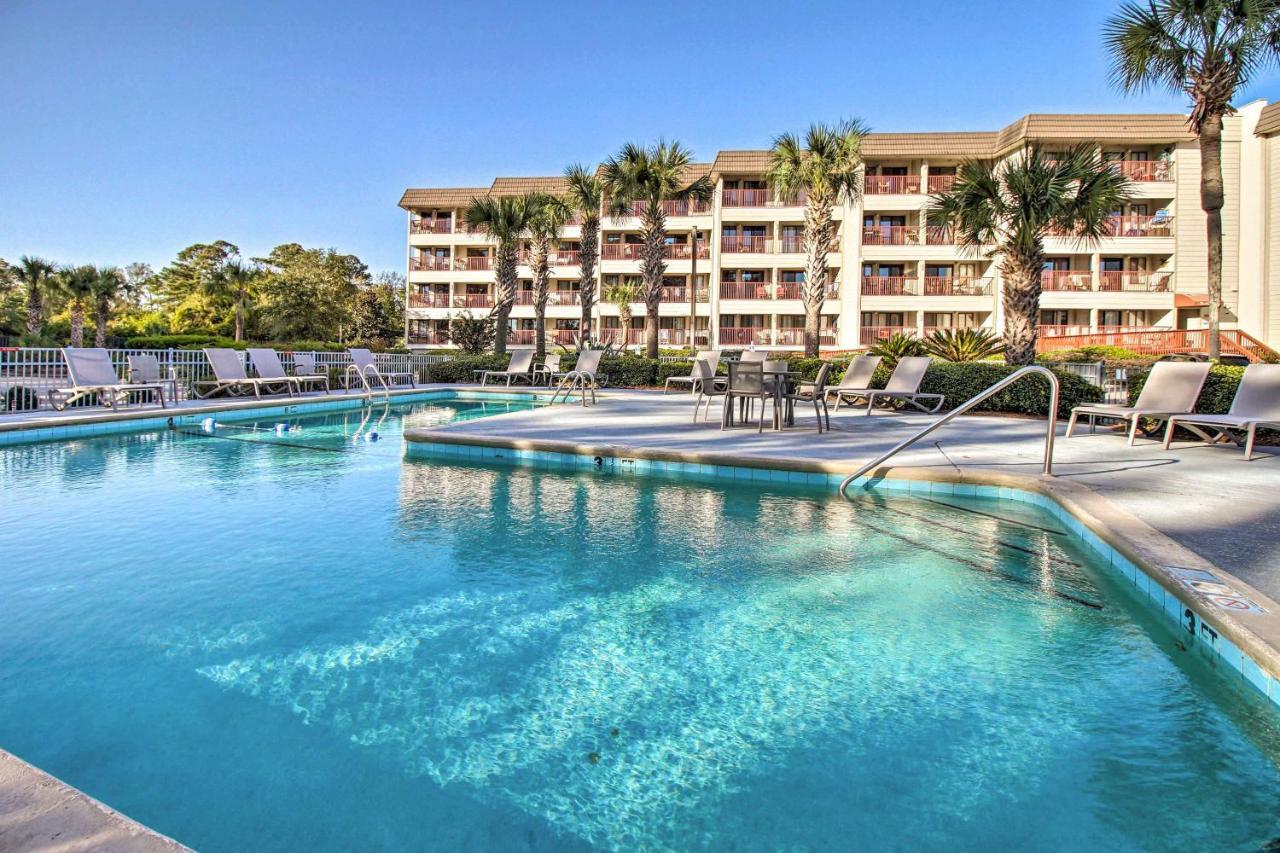 Hilton Head Beach Condo With Resort-Style Pool! Hilton Head Island Exterior foto